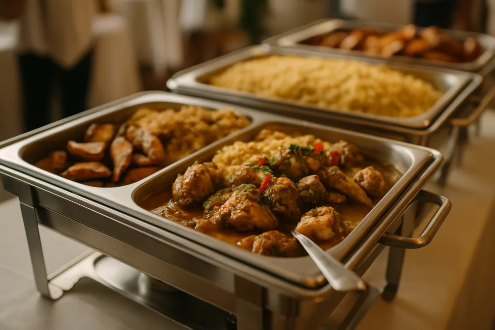 Caribbean caterers for a Toronto wedding