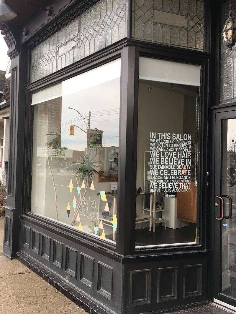 babs + lou, beauty salon at 2437 Dundas Street West in Old Toronto, Toronto