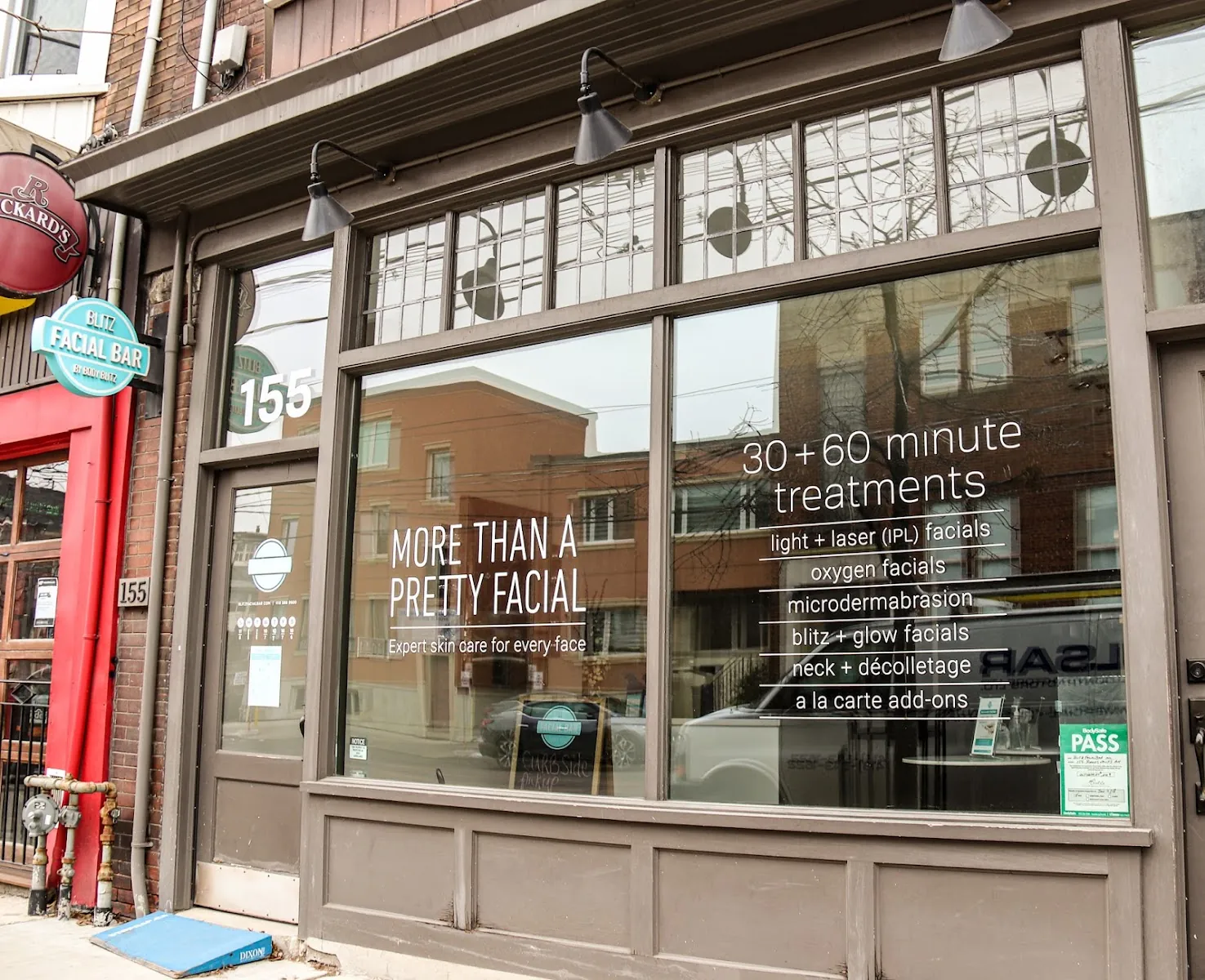 Blitz Facial Bar, beauty salon at 155 Roncesvalles Avenue in Old Toronto, Toronto
