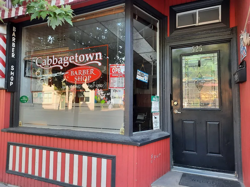 Cabbagetown Barber Shop, hair salon at 525 Parliament Street in Old Toronto, Toronto