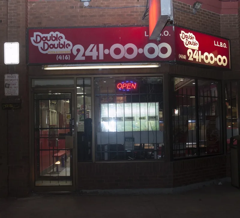 Double Double Pizza, italian kitchen at 3420 Lawrence Avenue East in Scarborough, Toronto