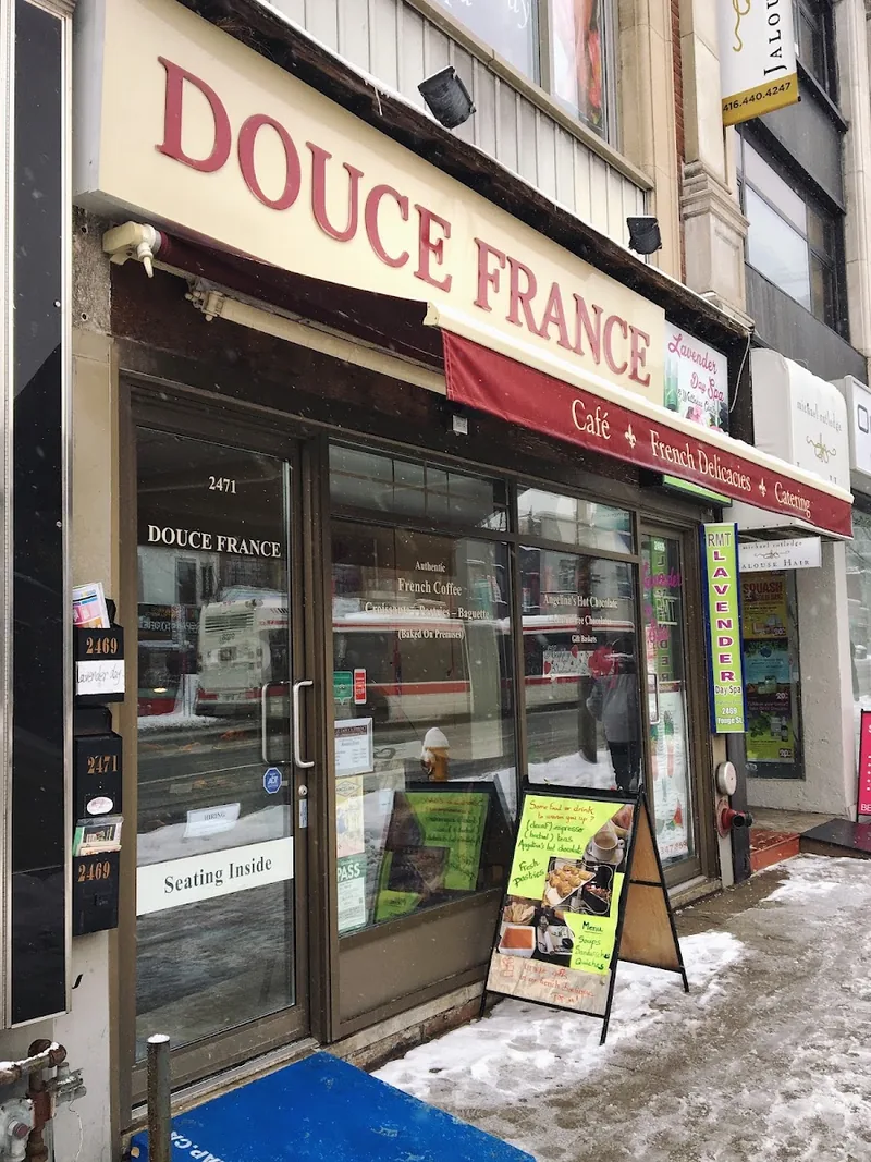 Douce France, bakery at 820 Danforth Avenue in East York, Toronto