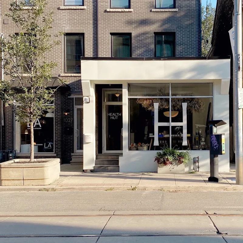 Health Hut, beauty salon at 1025 Queen Street East in Old Toronto, Toronto