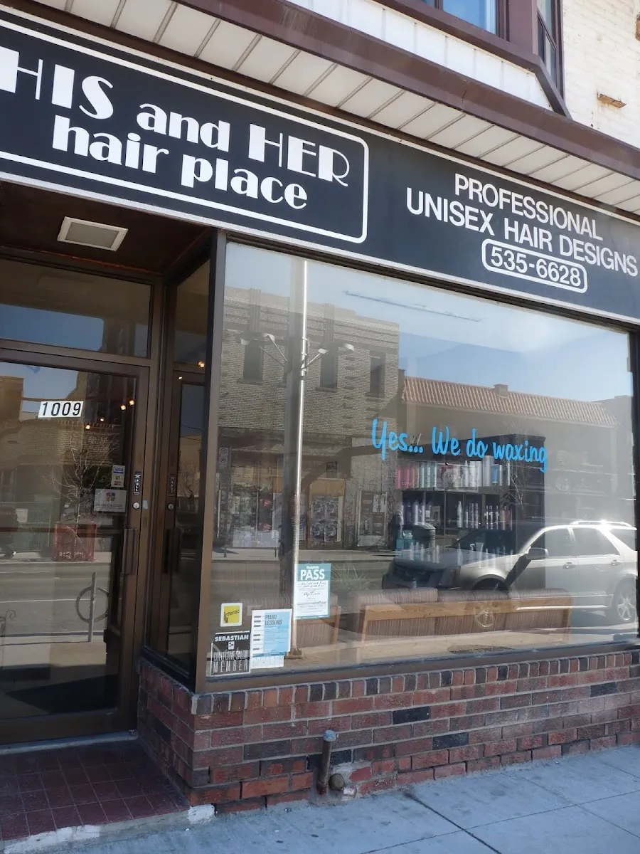 His and Her Hair Place, hair salon at 1009 Bloor Street West in Old Toronto, Toronto