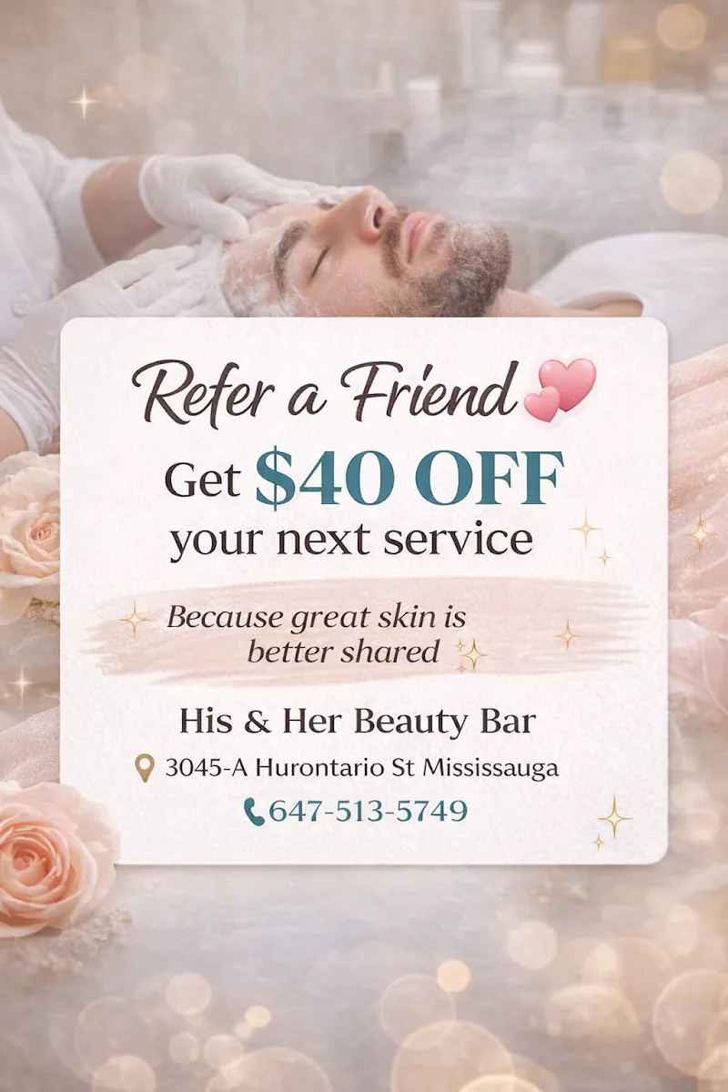 His & Her Beauty Bar, beauty salon at 3045A Hurontario Street in Etobicoke, Toronto