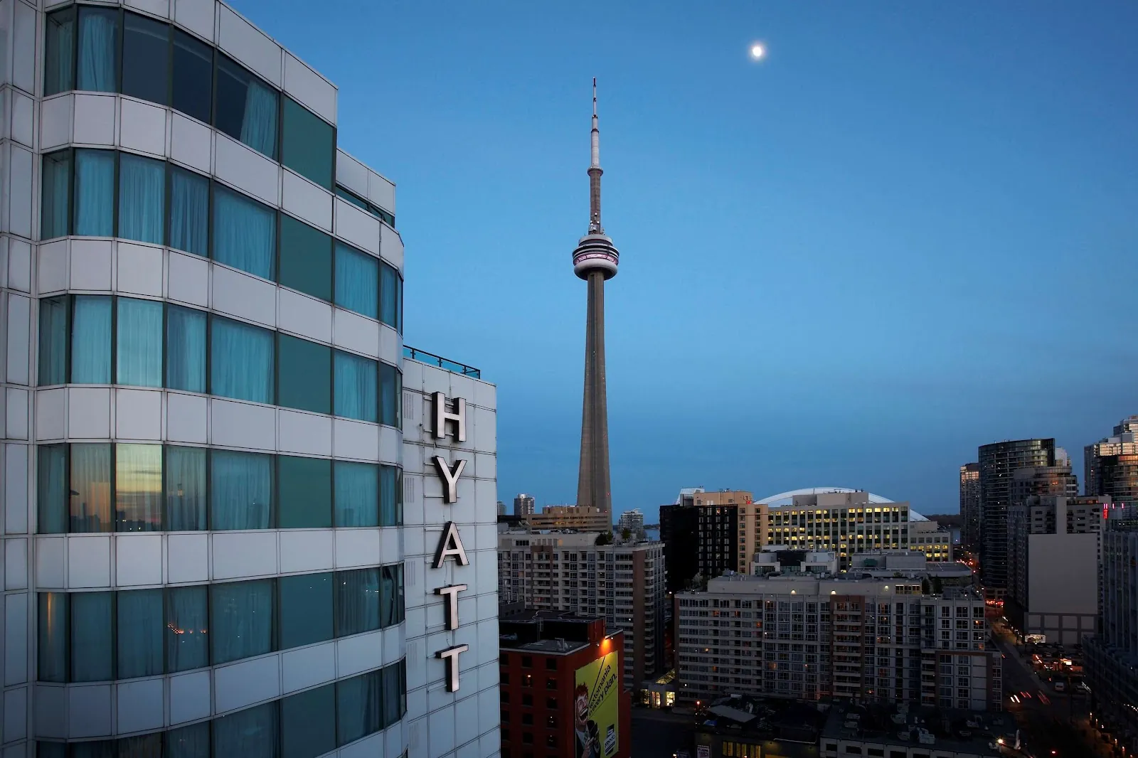Hyatt Regency Toronto, hotel at 370 King Street West in Old Toronto, Toronto