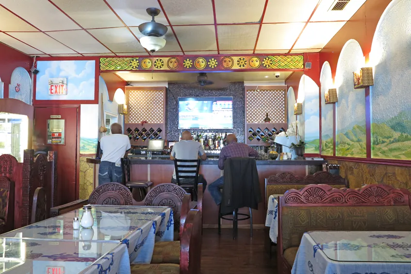 Lalibela Restaurant, african kitchen at 869 Bloor Street West in Old Toronto, Toronto