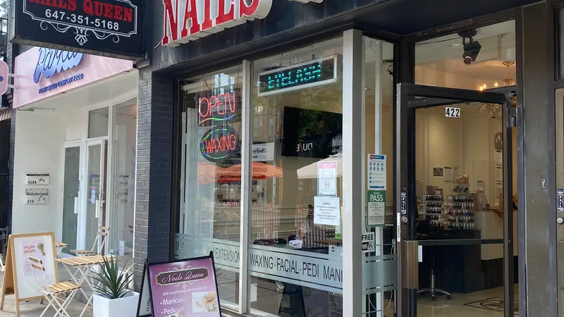 Nails Queen, beauty salon at 422 Queen Street West in Old Toronto, Toronto