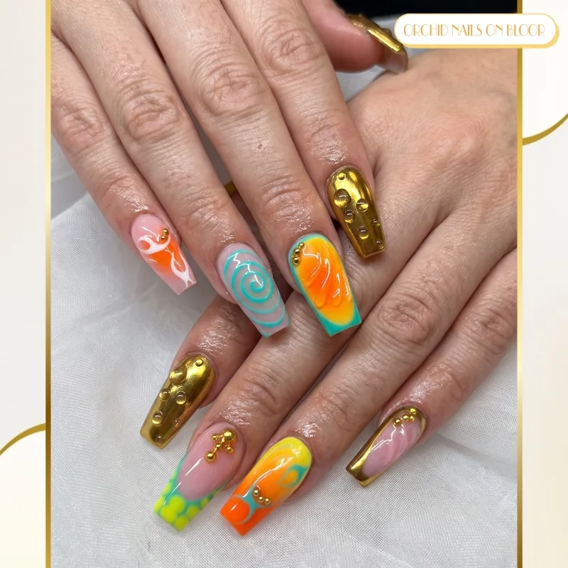 Orchard Nails, beauty salon at 2885 Bloor Street West in Etobicoke, Toronto