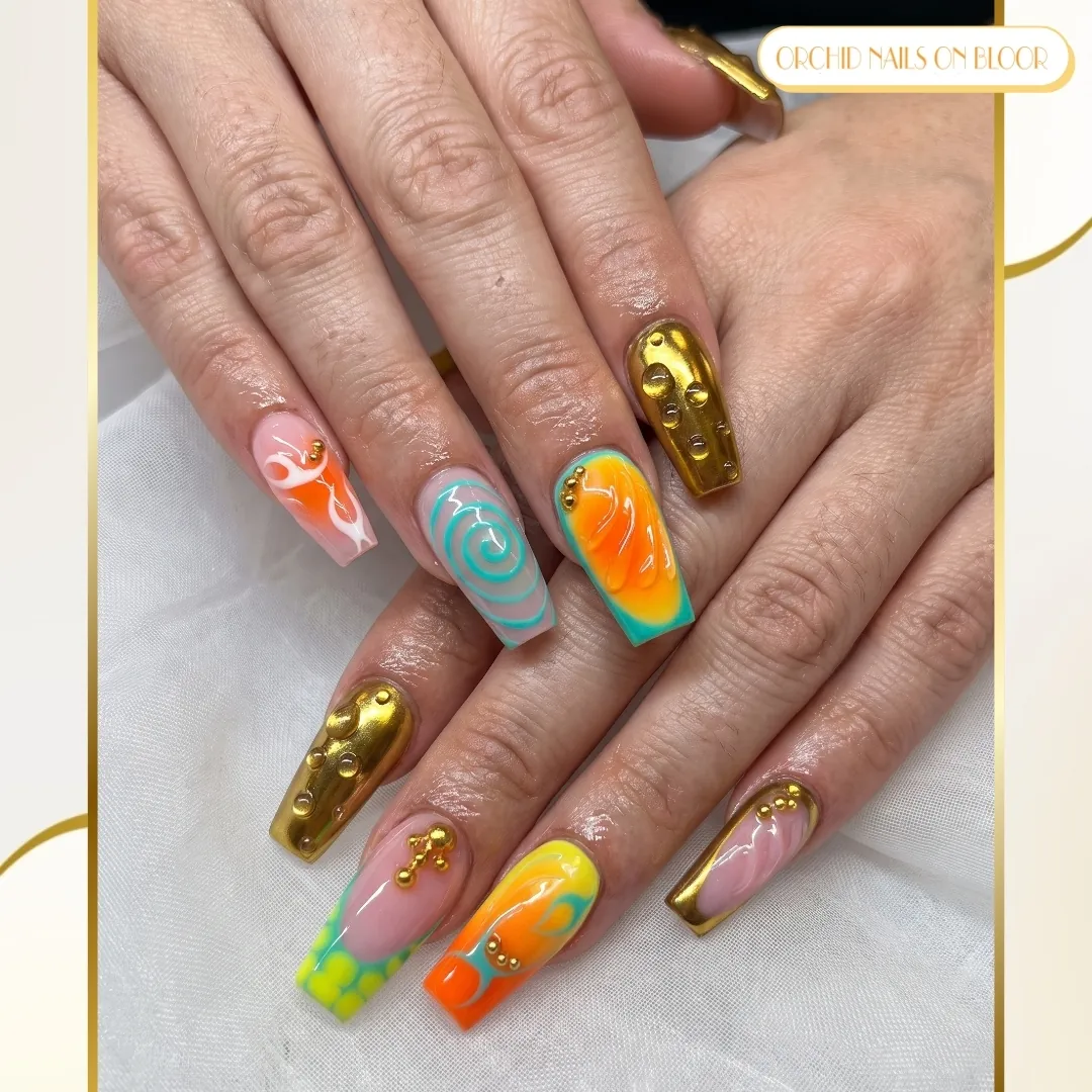 Orchard Nails, beauty salon at 2885 Bloor Street West in Etobicoke, Toronto
