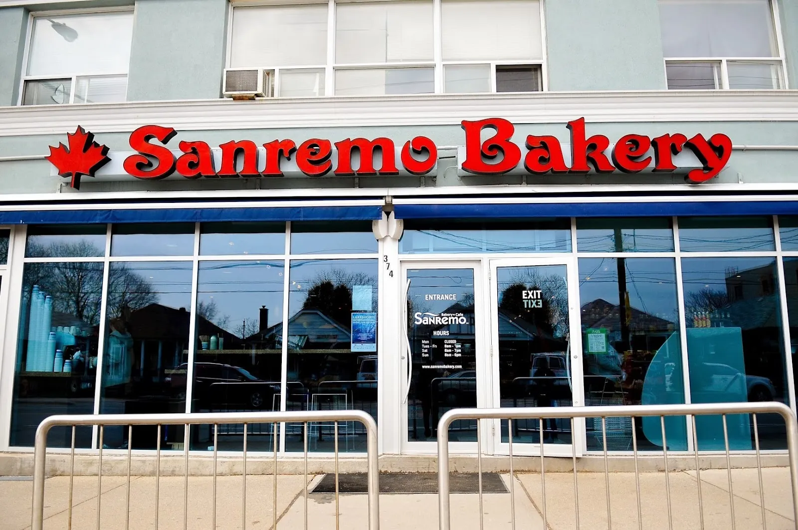 Sanremo Bakery Cafe, bakery at 374 Royal York Road in Etobicoke, Toronto