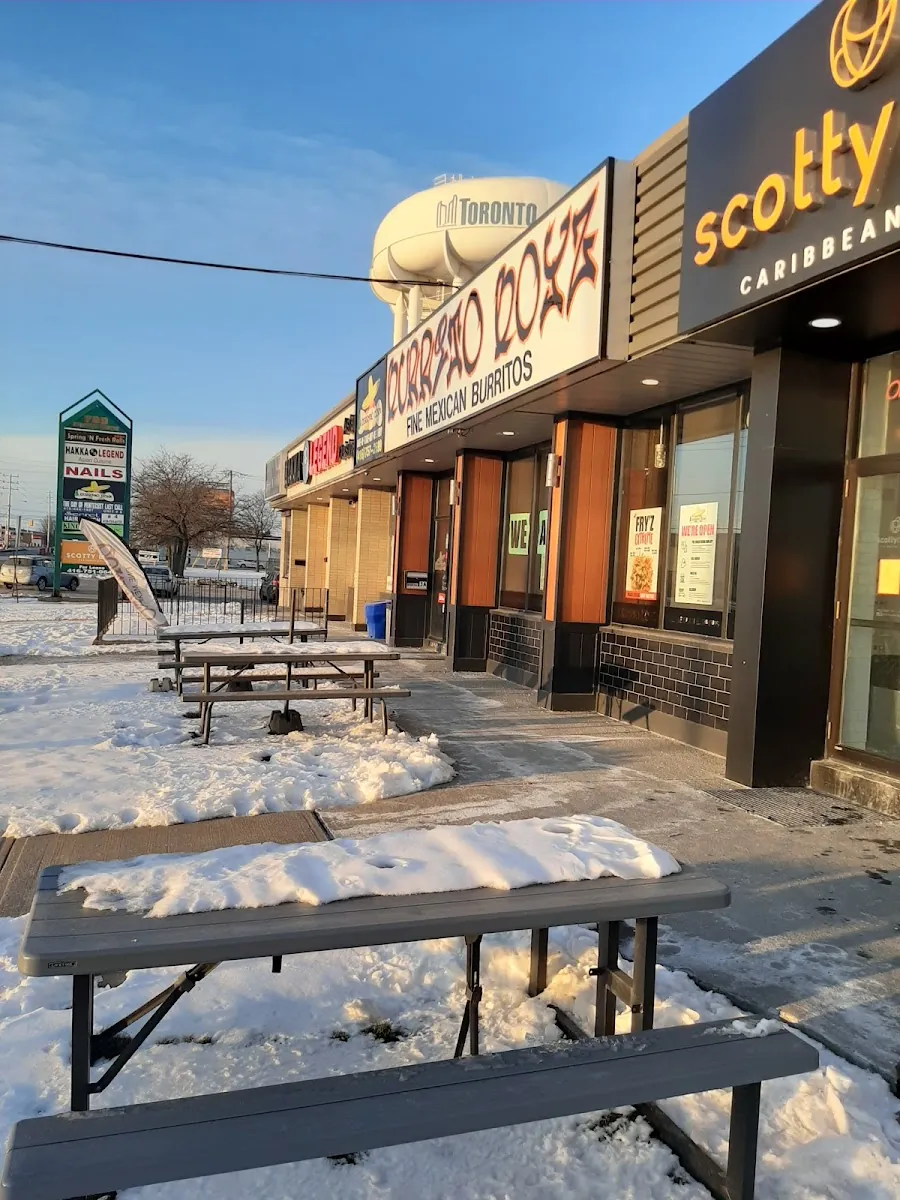Scotty Bons, caribbean kitchen at 789 Warden Avenue in Scarborough, Toronto