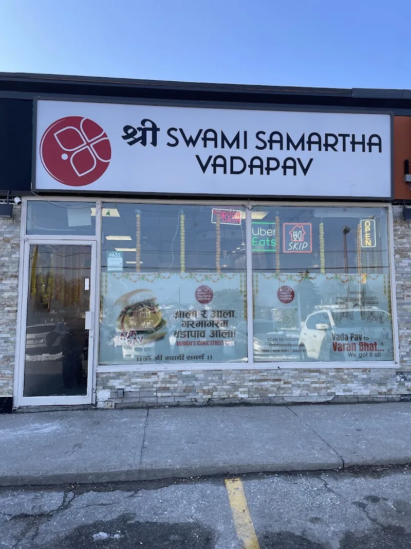 Shree Swami Samartha Vadapav, indian kitchen at 4180 Kingston Road in Scarborough, Toronto