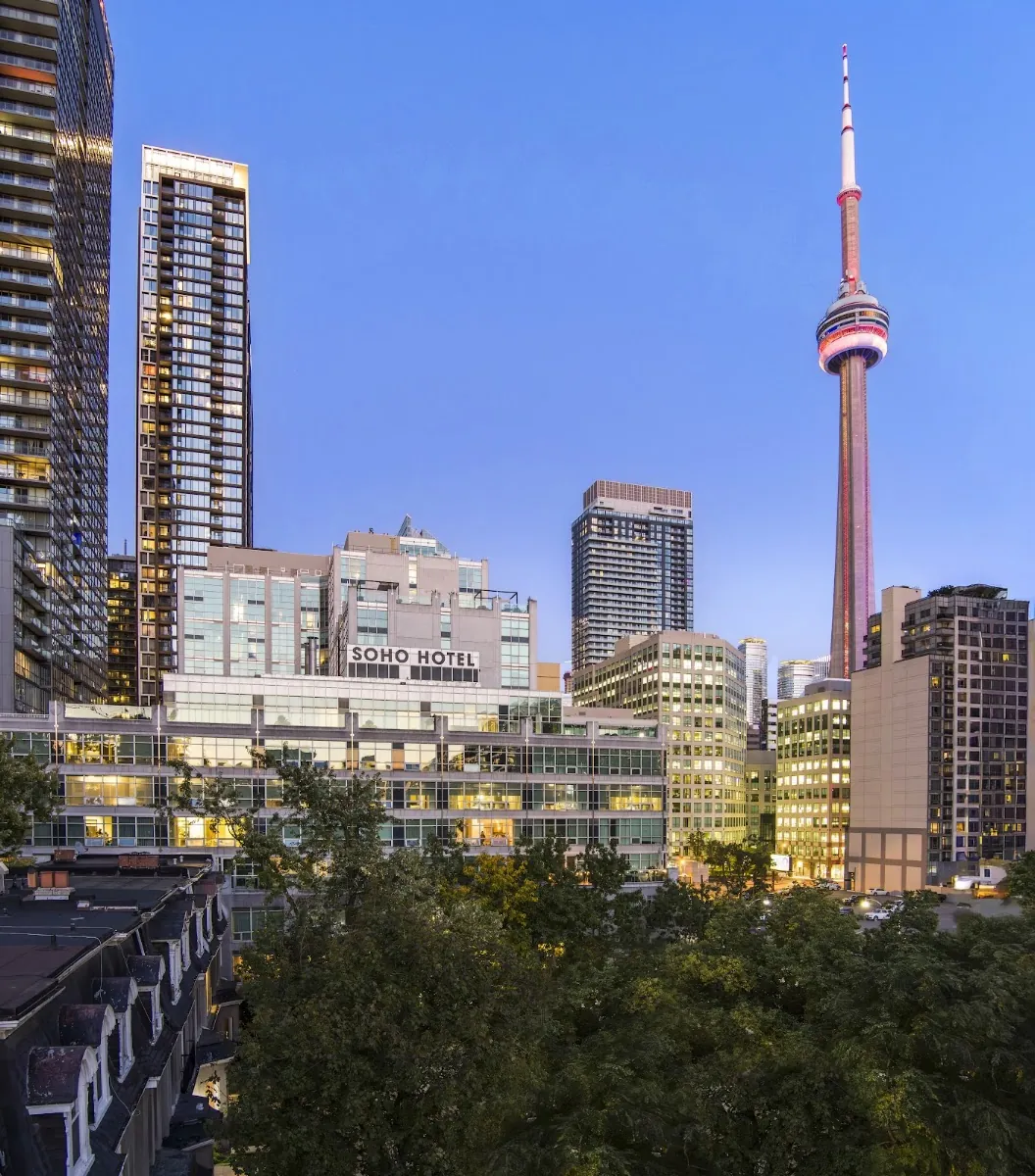 SoHo Hotel Toronto, hotel at 318 Wellington Street West in Old Toronto, Toronto