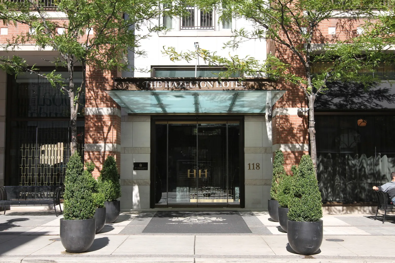 The Hazelton Hotel, hotel at 118 Yorkville Avenue in Old Toronto, Toronto