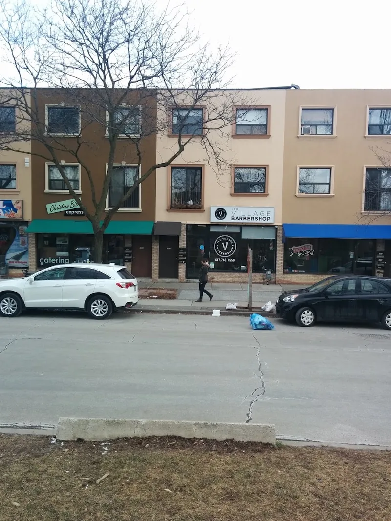 The Village Barbershop, hair salon at 107 Jefferson Avenue in Old Toronto, Toronto