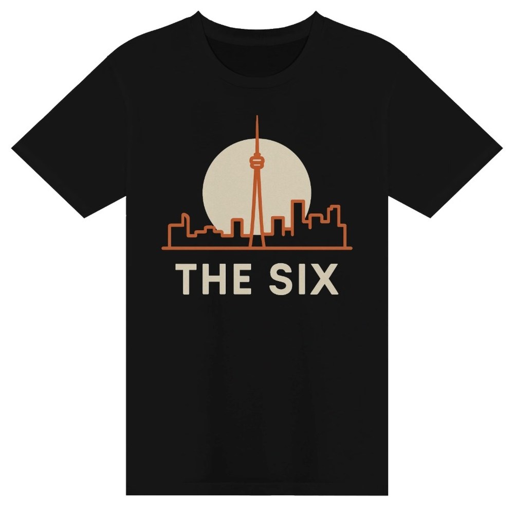 The Six Toronto Skyline T-Shirt - CN Tower Tee